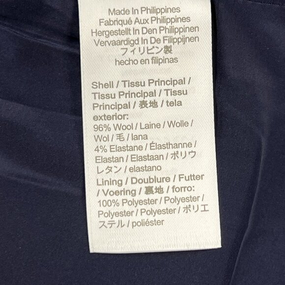 J Crew Sommerset Blazer Women 2 Heather Grey Plaid Italian Wool Tollegno Stretch - Picture 10 of 11